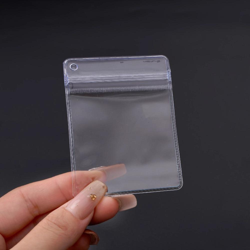 100pcs Transparent Jewelry Storage Bags Anti-Oxidation DIY Transparent Bag Self Sealing Bags