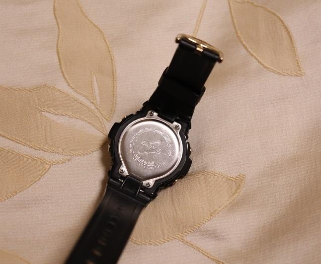 CASIO Black x Gold Watch BABY-G
