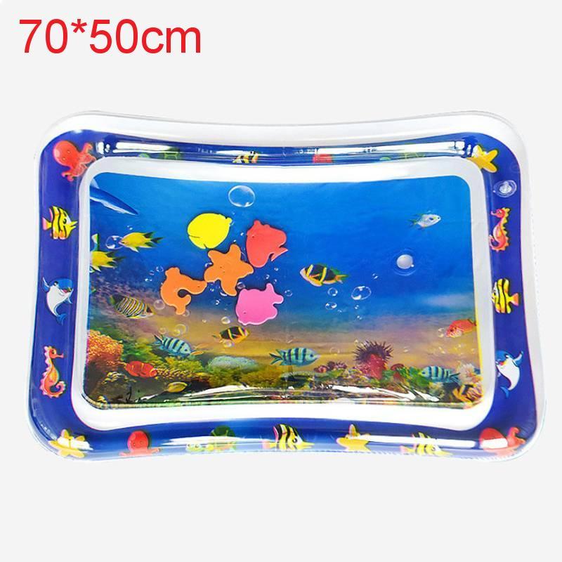 Inflatable Baby Water Play Mat With Refillable Pvc For Crawling Development And Baby Gift