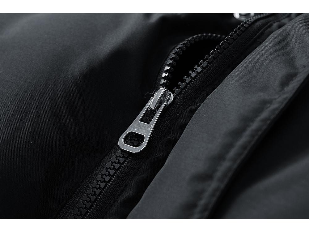 Men's Winter Trendy Solid Color Sleeveless Cotton Vest Jacket 8276