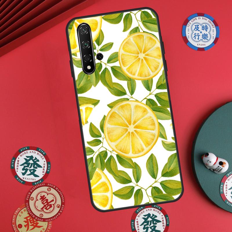 Fruit Lemon For Huawei Nova 5T 9 10 SE 7i 8i 11i 12i Y73 Y72 Y61 Y91 Y60 Y70 Y90 P20 P30 P40 Lite Case