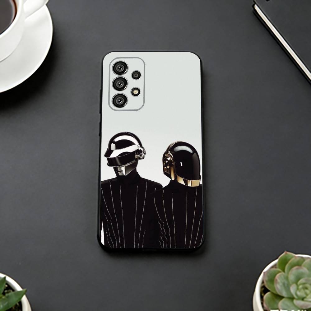 Daft Punk Electronic Phone Case For Samsung S25,S24,S21,S22,S23,S30,Ultra,S20,Plus,Fe,Lite,Note,10,Black Cover