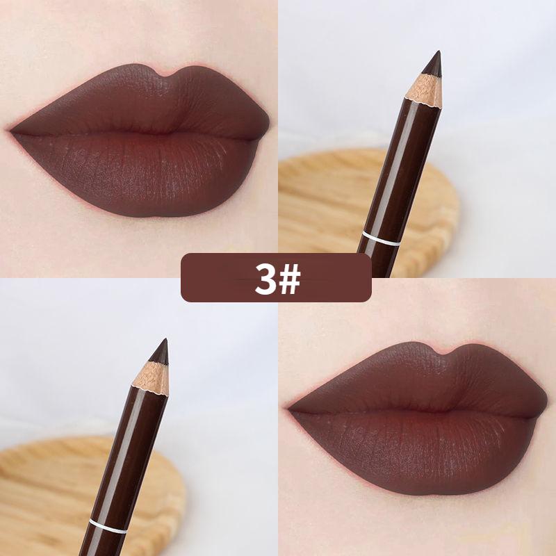 15 Colours Lipstick Pencil Lip Liner Pen Cosmetic Long Lasting Waterproof Woman Beauty Makeup Matte Maquillaje