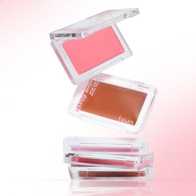 biya - Soft Translucent Glowy Blush Balm - 4 Colors 101 Pink - 4g