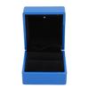 LED   Box Luxury High Gloss Finish Jewelry Display Engagement   Box with Light for Proposal Wedding
