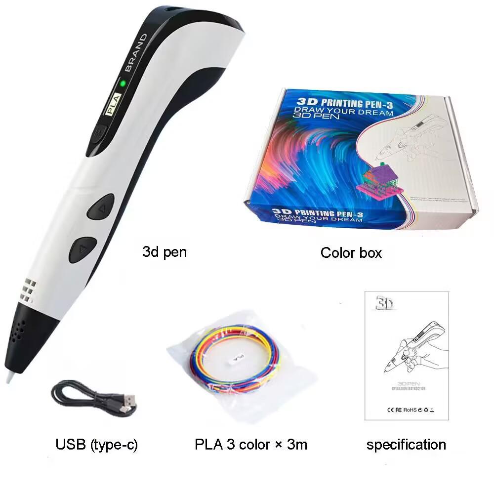 Upgraded 2nd Gen 3D Printing Pen for Kids - Creative Doodle & DIY Coloring Tool