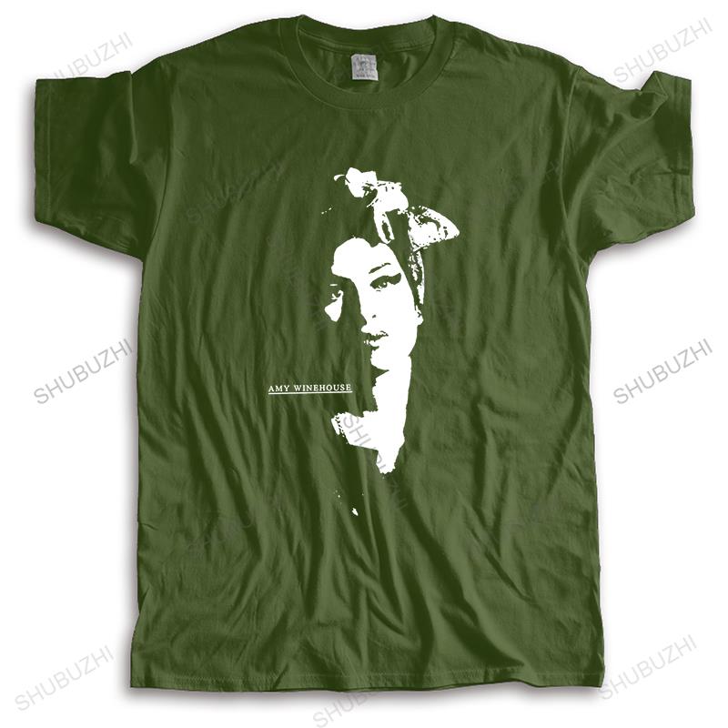 Amy Winehouse Scarf Portrait Unisexs Girlie Tshirt Official Merchandise Cotton Brand Tshirt Unisex Fashion Teeshirt
