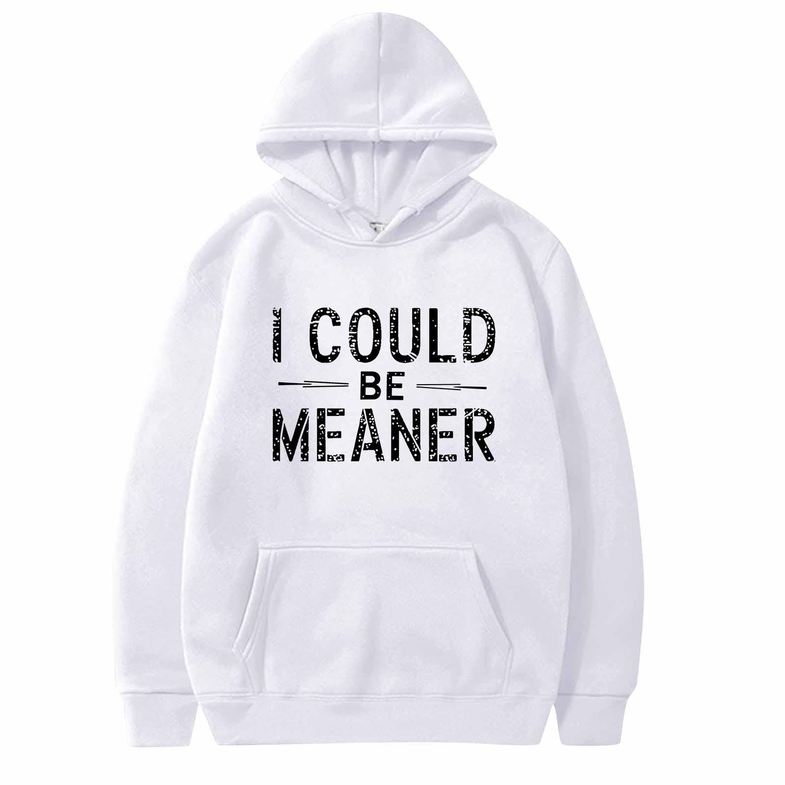 

Унисекс модный повседневный свободный плюшевый пуловер с длинными рукавами и круглым вырезом с капюшоном из веревки XL белый