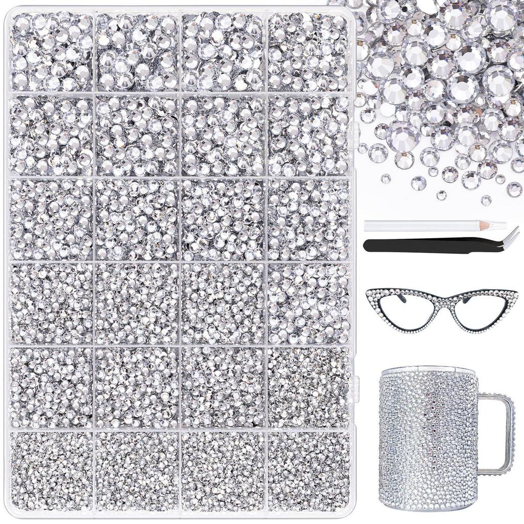 Hot Sale AB Color Flat-Bottom Jelly Rhinestones for DIY Clothing, Mugs, Nail Art, and Phones - 3/4/5mm