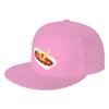 Currywurst Eating Fast Food Foodie Baseball Caps Snapback Baseball Hats Breathable Casual Casquette for Unisexs And Womens