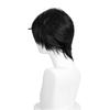 Black Oblique Bangs Anti-upturned Short Hair Synthetic Wig | Animated KPop Demon Hunters Figure Qin Yu Cosplay Wig