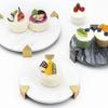 Marble Tray Round Cake Display Stand Dessert Plate Afternoon Tea Cake Tray  Trays Decorative Wedding Table Storage Fruit Plate
