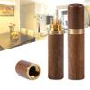 Natural Wood Tootick Holder Capsule Case Portable   Craft (Blackwood)