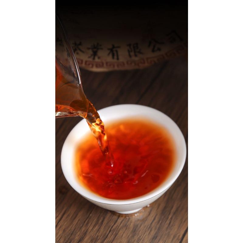 Старый Выдержанный Чай Пуэр Чай Пуэр Выдержанный Чай Мэнхай Лао Бань Чжан Чайный Блин 357г — фото 9