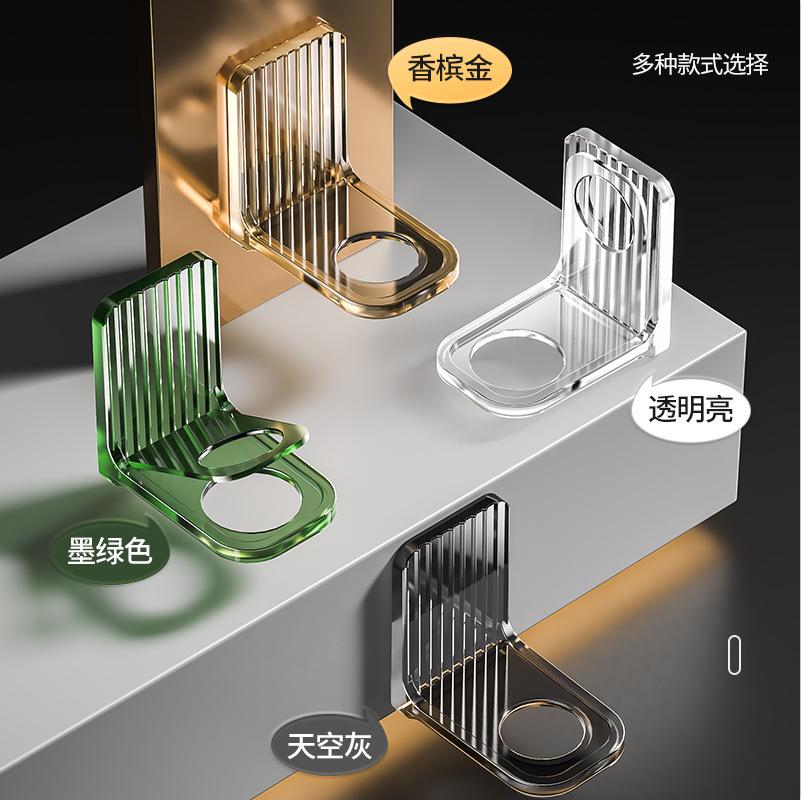 Duschgelablage, ohne Bohren, Handdesinfektionsmittelhalter, Badezimmer-Shampoo-Halter, Badezimmer-Wandhängeregal.