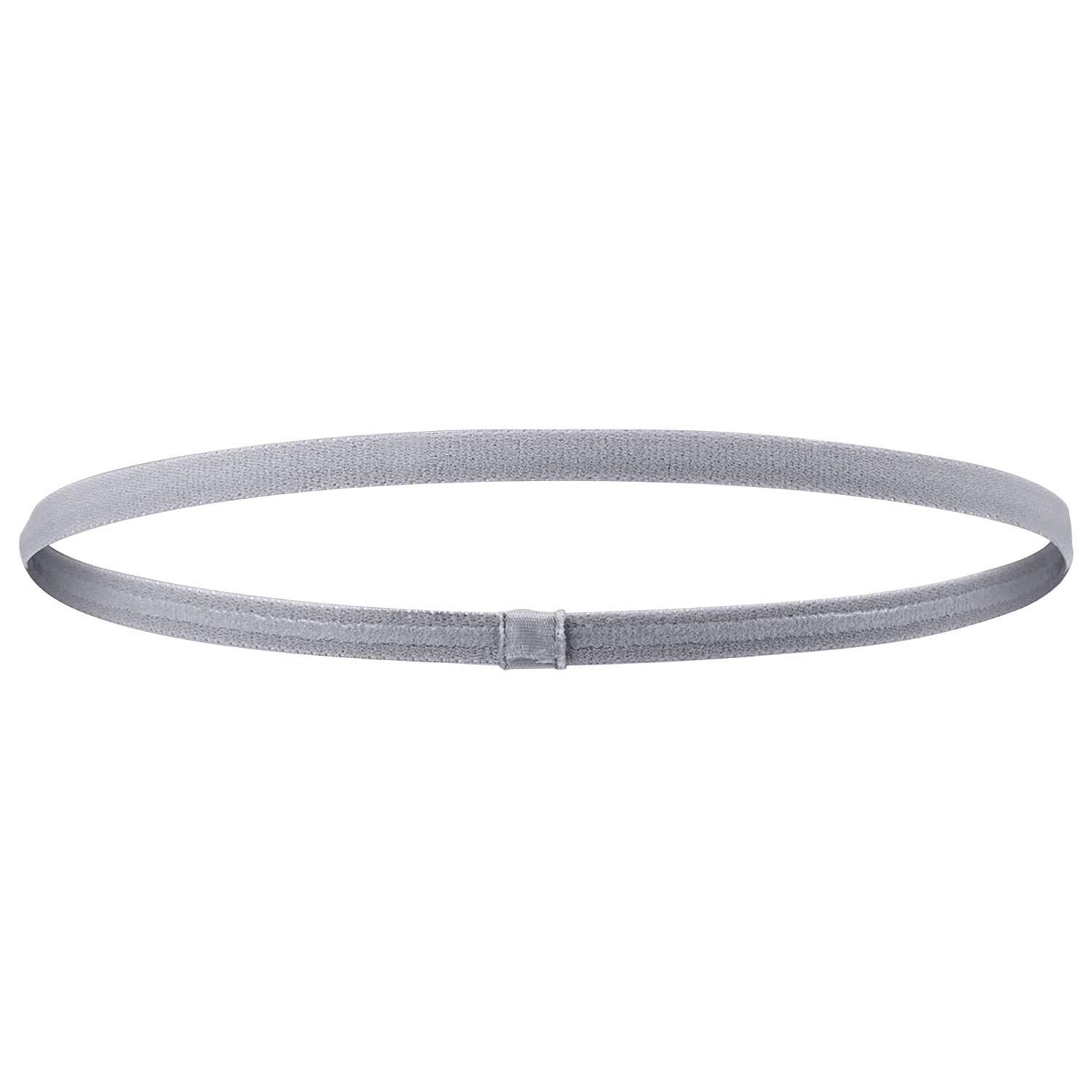 

Эластичная повязка на голову для занятий йогой и бегом в спортивном стиле карамельного цвета - аксессуар для волос в европейском и американском стиле серый