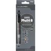 Pentel Super Multi 8 Mechanical Pencil, 8-Color Lead Set, with Refills, XPH803ST, Gray