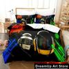 3D Print Daft Punk Bedding Set Duvet Cover Bed Set Quilt Cover Pillowcase Comforter King Queen Size Boys Adult Bedding Set