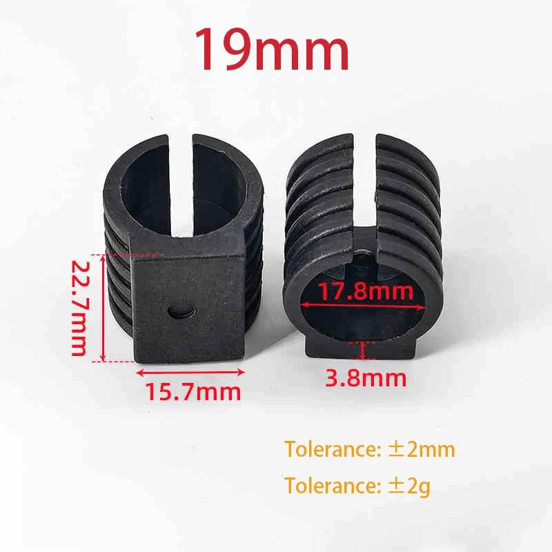 U-Shaped Pipe ClampsPlastic Furniture Foot Pads Table Leg Covers Chair Pads Anti Slip Floor Protection Covers Pipe Caps