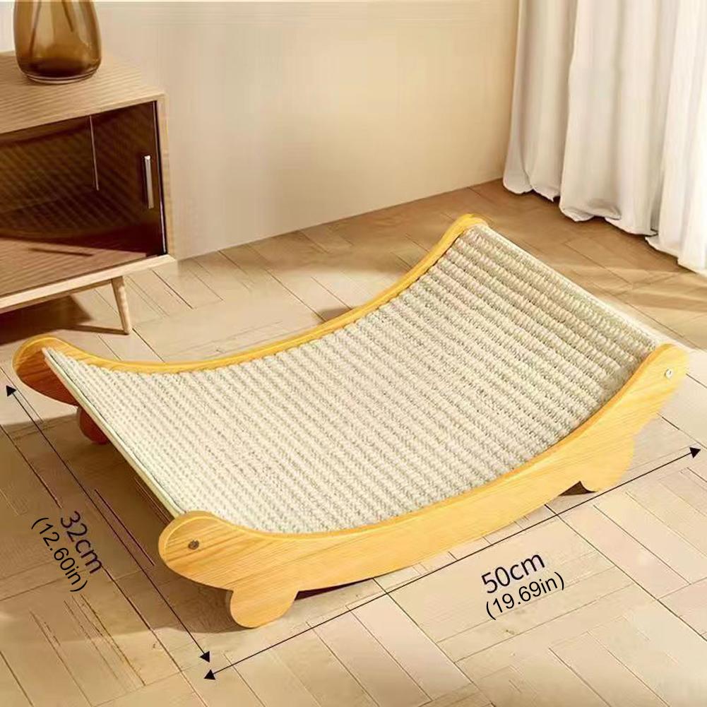 

Sisal Cat Scratching Pad Cat Scratcher Multifuctional Scratching Lounge Cats Sleeping Bed Scratching Board for Indoor Cats Toys