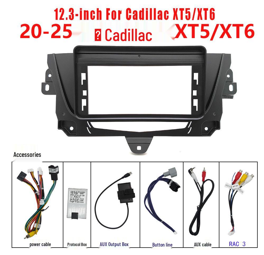 

Versatile Frame for 2020-2025 Cadillac XT5/XT6 12.3-Inch Navigation Panel 12.3-inch