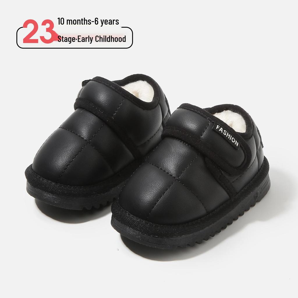 Infant & Toddler Winter Snow Boots - Warm Velvet, Cozy Cotton for Boys & Girls