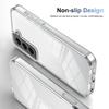 For Samsung Galaxy S22 5G Clear Phone Case TPU PC Anti-Slip Drop-Proof Back Cover