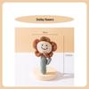 Adorable Catnip Toy for Self-Playing Kittens - Silent Cartoon Teething Toy