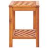 VidaXL Side Table Solid Acacia Wood 45 X 33 X 45 Cm