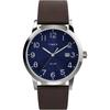 TIMEX Men's Main Street Quartz Watch 38mm Blue Dial 30M Water Resistant TW2Y67500