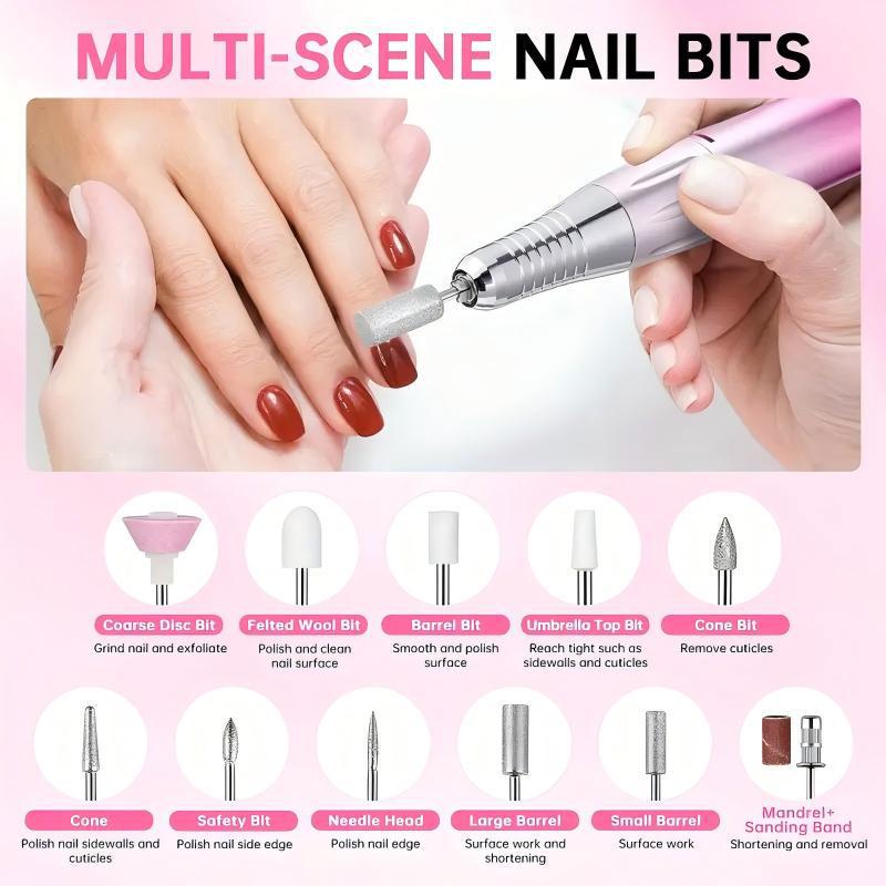 June 2025 Portable MS-901 Rechargeable Nail Drill for Professional High-Speed Nail Removal