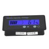 GY 6GS Battery Power LCD Display Voltage Meter 12 84V with Light Alarm Function (Blue Light)