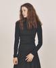 WEREVE Modal Turtleneck Top_Black