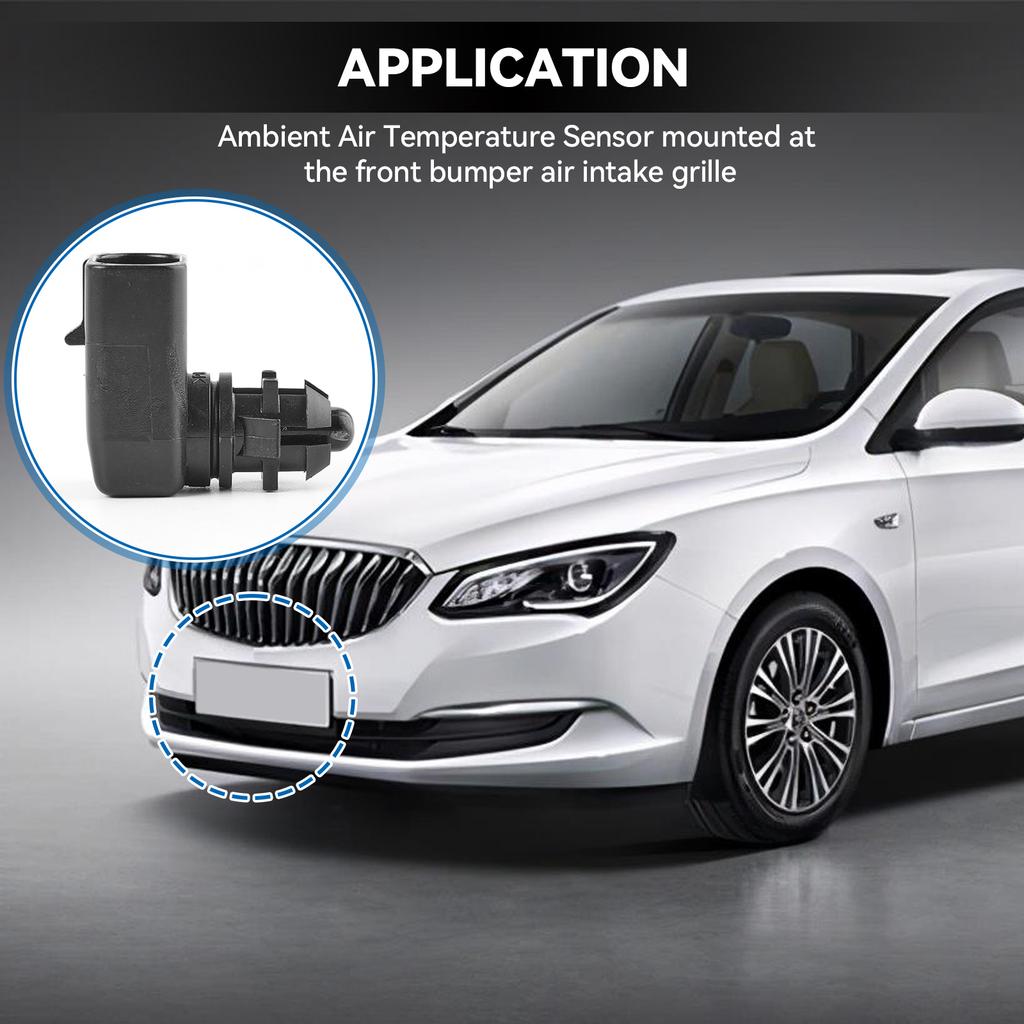 Outside Ambient Air Temperature Sensor 25775833 15936931 For GM GMC Buick Chevrolet Cruze Cadillac Opel Vauxhall Astra Vectra