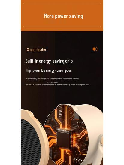 2025 Desktop-Heizung: Kompakte elektrische Sonnenheizung für unter den Schreibtisch