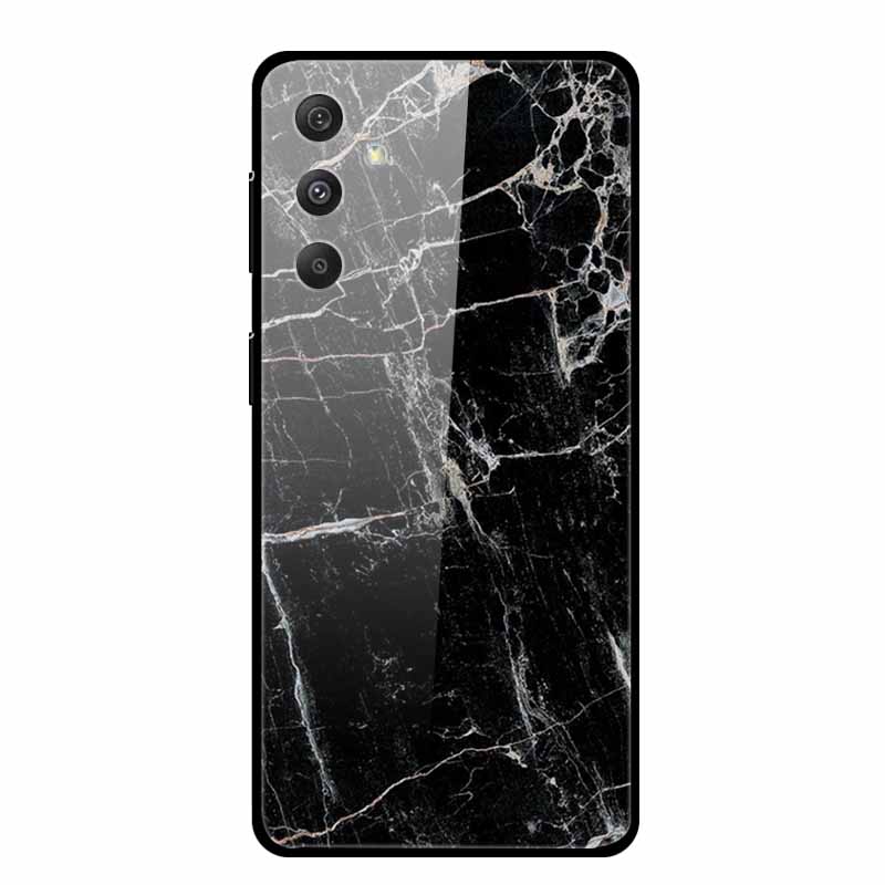 For Samsung Galaxy S25 Plus Case Hard Back Cover Tempered Glass Case For Samsung S25 Plus M55 A16 5G Phone Case Soft TPU Bumper