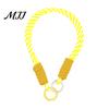 Colorful Macaron Lanyard Braided Rope Pendant Short Wrist Strap with Hanging Ring Wear-resistant Wear-Resistant Lightweight Portable Water Bottles