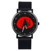 Naruto Analog Quartz Men Anime Black Watch Vintage