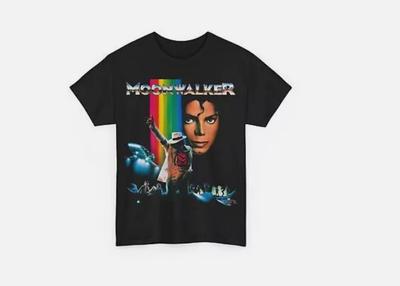 SALE Michael Jackson Moonwalker Film T-Shirt Unisex Schweres Baumwoll-T-Shirt