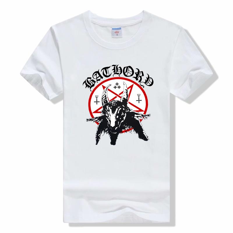 Darkthrone trička Bathory Unisex tričko Léto Ležérní Bavlna Trička Funny Streetwear Grafika Unisex tričko s krátkým rukávem