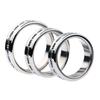 New Male Penis Rings Stainless Steel Metal Cock Ring Ball Stretcher Erection Increase Orgasm delay ejaculation Sex Toys For Man