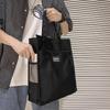 Oxford Cloth Canvas Shoulder Bag Large Capacity Portable File Bag Lightweight Handbag Students