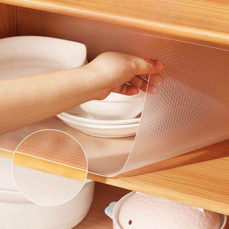 Thick Transparent EVA Drawer Mat for Cabinet  Shoe Cabinet - Non-stick  Anti-dirty  Waterproof  Non-slip  Moisture-proof