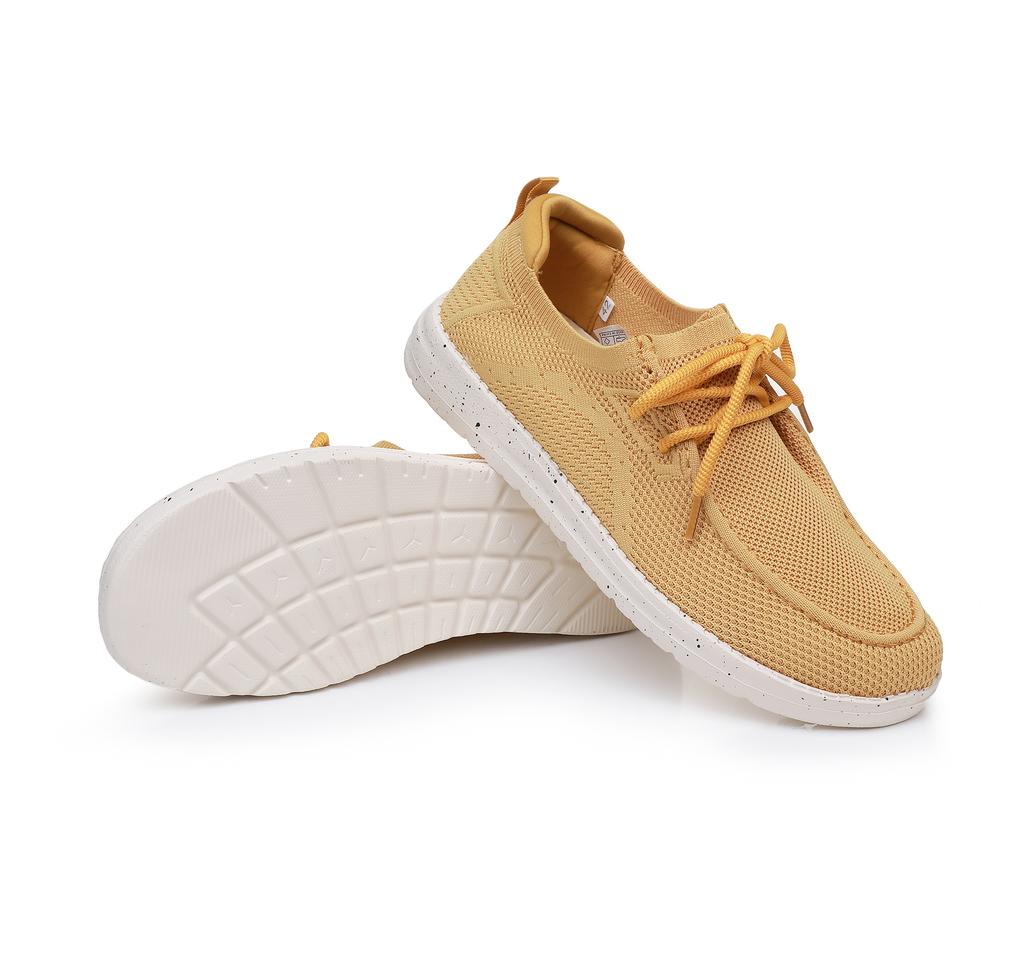 Men's Green Fabric Sports Shoes - Summer Casual Shoes, Lightweight and Breathable Daily Loafers, Minimalist Casual Shoes Yijiao