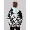 The  Spring Autumn New Comfortable Children's Hoodie With 3D Anime Boy Print Casual And Fashionable Pullover