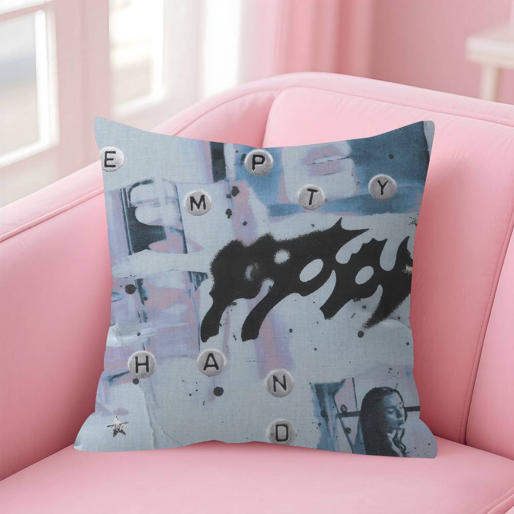 Singer Poppy Empty Hands Hot Album Pillow Cushion Cover Pillowcase Living Room Sofa Home Decor Customized