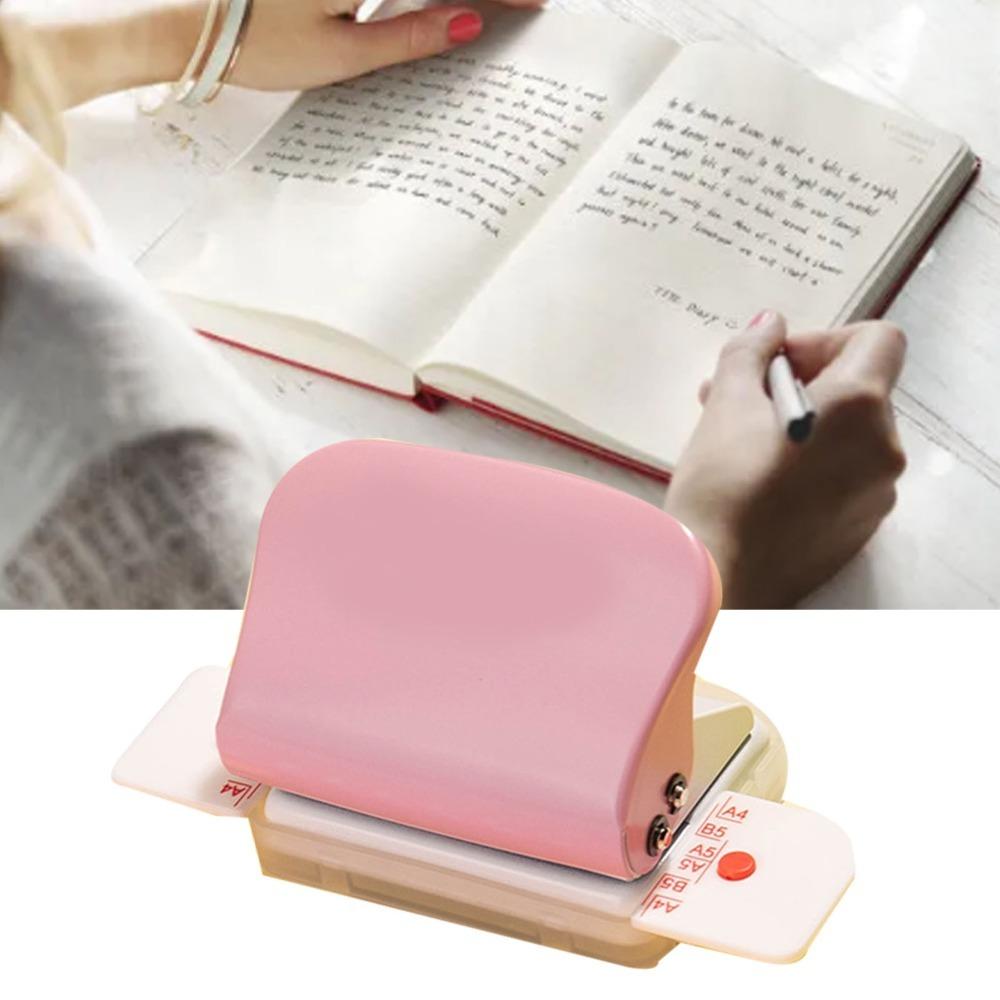 Portable Mini Hole Puncher Light Weight Book Binding Tool Hole Punch Tool  Scrapbooking