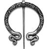 2025 Mode Vintage Broche Viking Brons Holle Riemgesp Spiraal Broche Mantelprikker Sluiting Broches Retro Middeleeuwse Noorse Sieraden