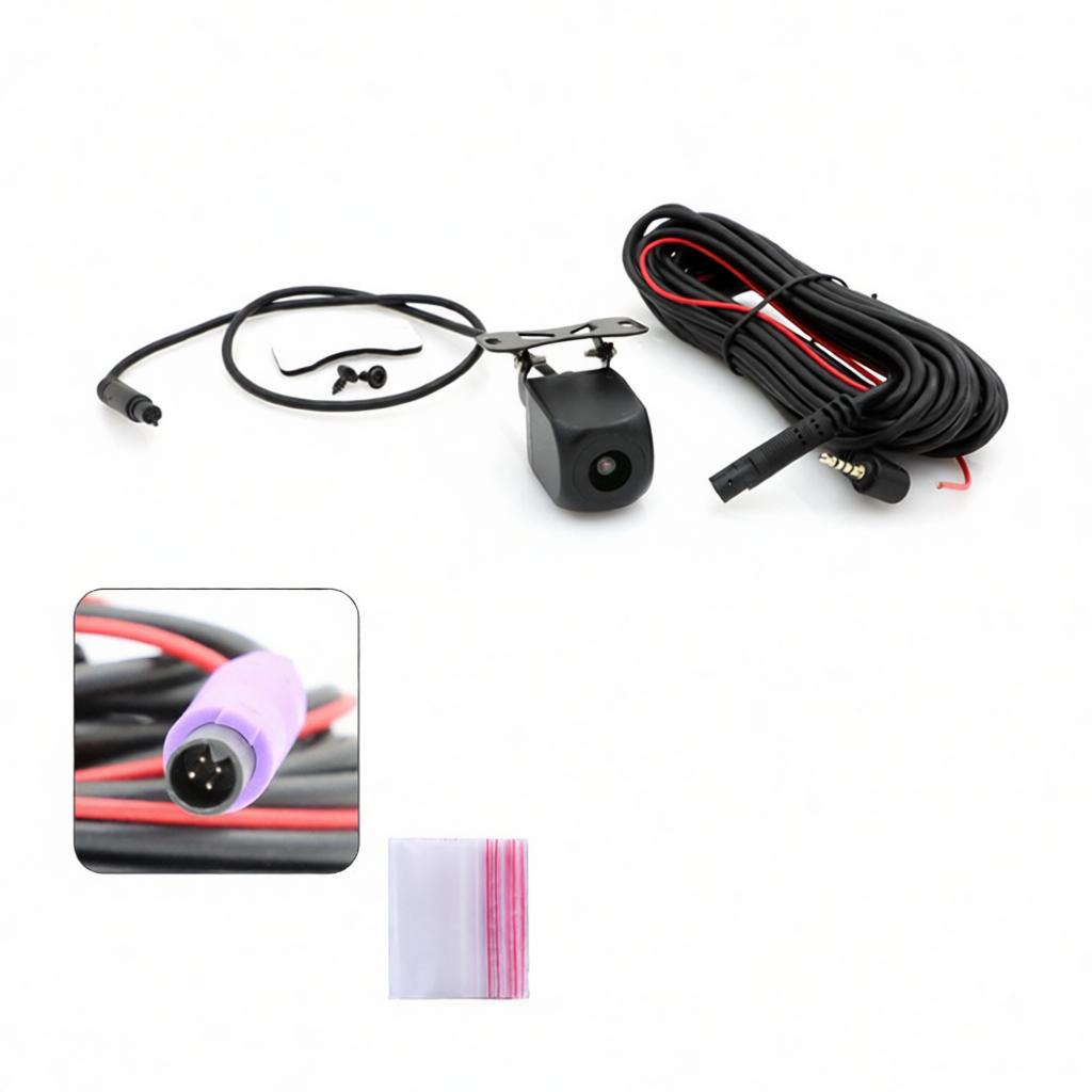 Universal Backup Camera HD 1080P Night Vision Wide Angle Rear View Parking Aid Waterproof Vehicle Reverse Streaming Cam