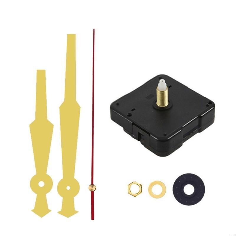 62KD DIY 16palcový tichý hodinový strojek Hodinky Nástěnné hodiny Strojky pro panel o průměru 35-40 cm